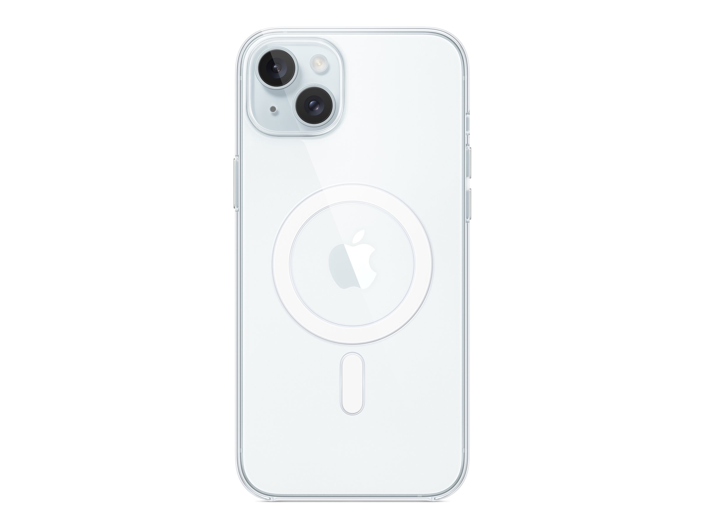 Apple - Coque de protection pour téléphone portable - compatibilité avec MagSafe - polycarbonate - clair - pour iPhone 15 Plus - MT213ZM/A - Coques et étuis pour téléphone portable
