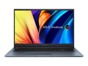 ASUS VivoBook Pro 15X OLED H6502VJ-MA148X - Intel Core i5 - 13500H / jusqu'à 4.7 GHz - Win 11 Pro - GF RTX 3050  - 16 Go RAM - 512 Go SSD NVMe - 15" OLED 2880 x 1620 (3K) @ 120 Hz - Gigabit Ethernet - Wi-Fi 6E, Bluetooth - bleu calme - 90NB11K1-M005B0 - Ordinateurs portables