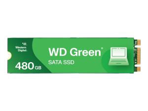 WD Green WDS480G3G0B - SSD - 480 Go - interne - M.2 2280 - SATA 6Gb/s - WDS480G3G0B - Disques SSD