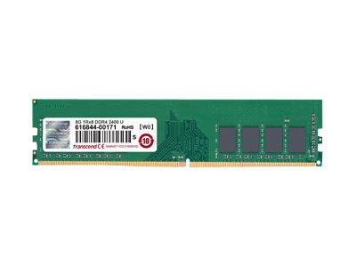 Transcend JetRAM - DDR4 - module - 16 Go - DIMM 288 broches - 3200 MHz / PC4-25600 - CL22 - 1.2 V - mémoire sans tampon - non ECC - JM3200HLE-16G - DDR4