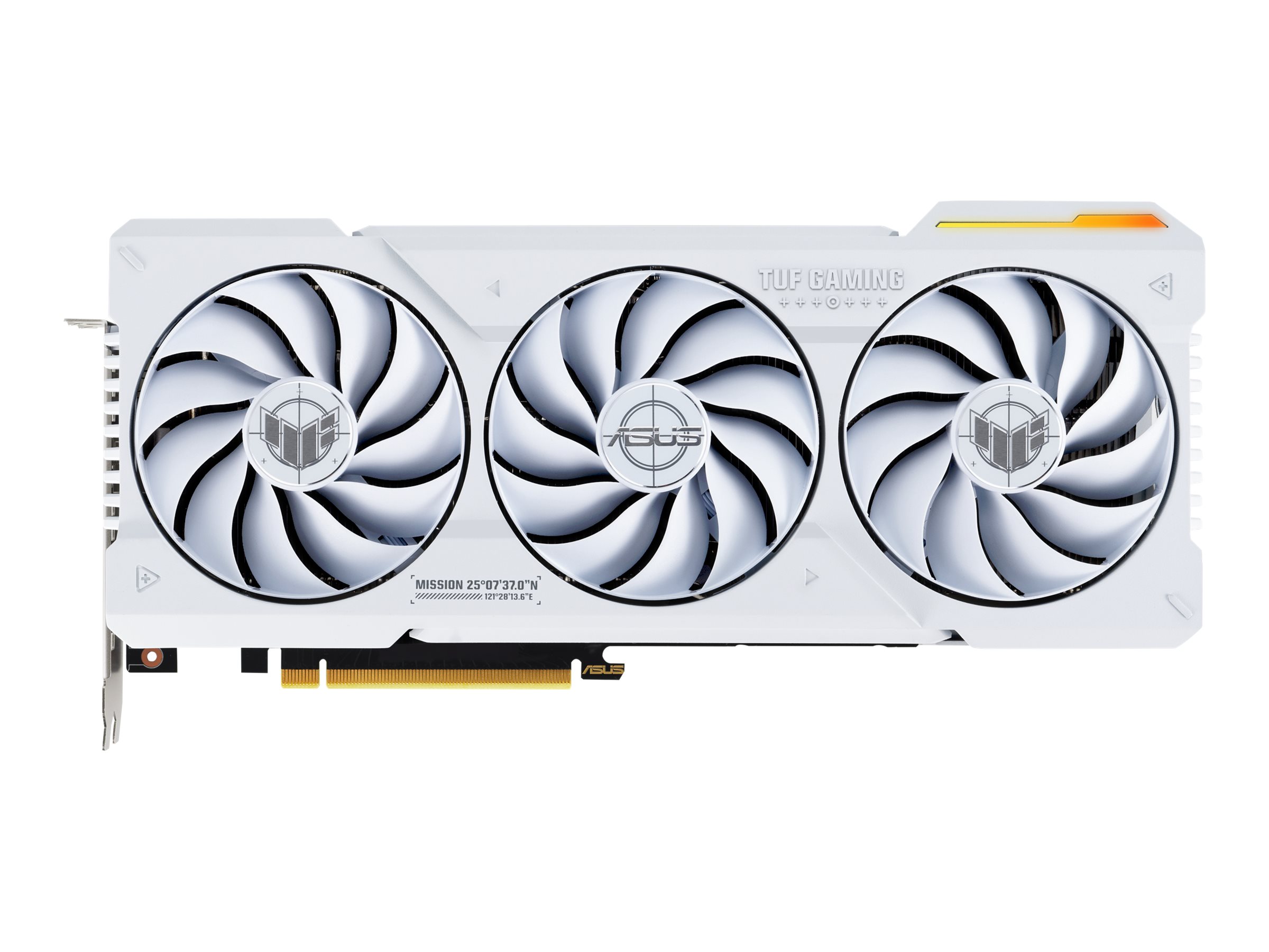 ASUS TUF Gaming GeForce RTX 4070 Ti SUPER 16GB - OC Edition - carte graphique - GeForce RTX 4070 Ti Super - 16 Go GDDR6X - PCIe 4.0 - 2 x HDMI, 3 x DisplayPort - blanc - 90YV0KF2-M0NA00 - Adaptateurs vidéo grand public