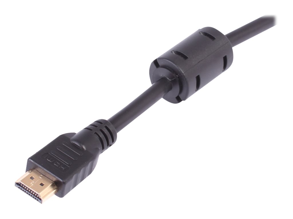 Uniformatic - Câble HDMI avec Ethernet - HDMI mâle pour HDMI mâle - 15 m - noir - support 4K - 12436 - Câbles HDMI