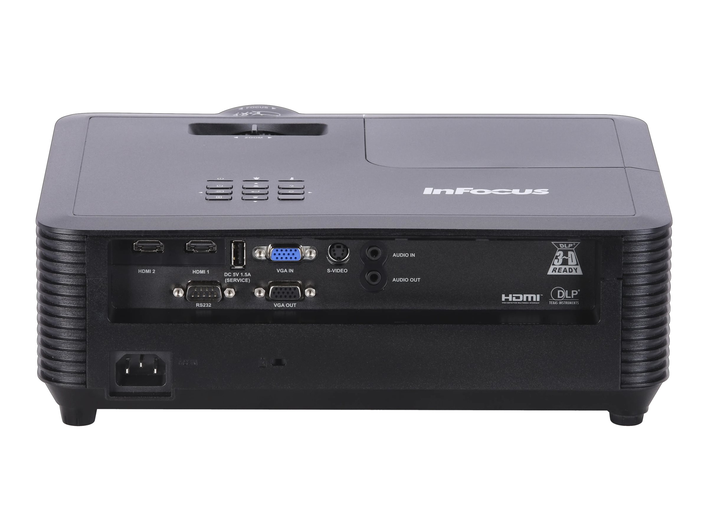 InFocus Genesis IN116BB - Projecteur DLP - UHP - portable - 3D - 3800 lumens - WXGA (1280 x 800) - 16:10 - 720p - IN116BB - Projecteurs numériques