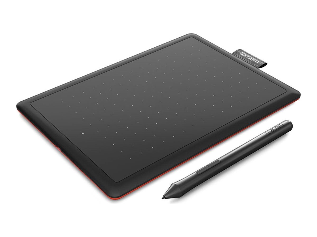 Wacom One Small - Numériseur - 9.5 x 15.2 cm - filaire - USB-C, Bluetooth 5.1 - CTC4110WLW2B - Tablettes graphiques et tableaux blancs