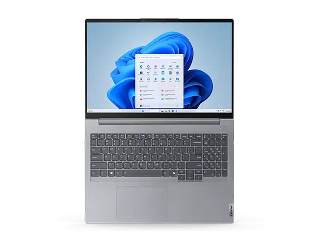 Lenovo ThinkBook 16 G7 IML 21MS - Intel Core Ultra 7 - 155H / jusqu'à 4.8 GHz - Win 11 Pro - Intel Arc Graphics - 16 Go RAM - 512 Go SSD NVMe, TLC - 16" IPS 1920 x 1200 - Gigabit Ethernet - Wi-Fi 6E, Bluetooth - double ton gris arctique - clavier : Français - avec 1 an de support Premier Lenovo - 21MS004NFR - Ordinateurs portables