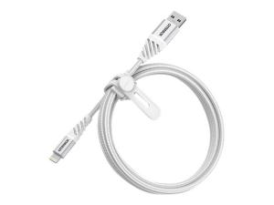 OtterBox Premium - Câble Lightning - USB mâle pour Lightning mâle - 1 m - blanc nuage - 78-52640 - Accessoires pour systèmes audio domestiques