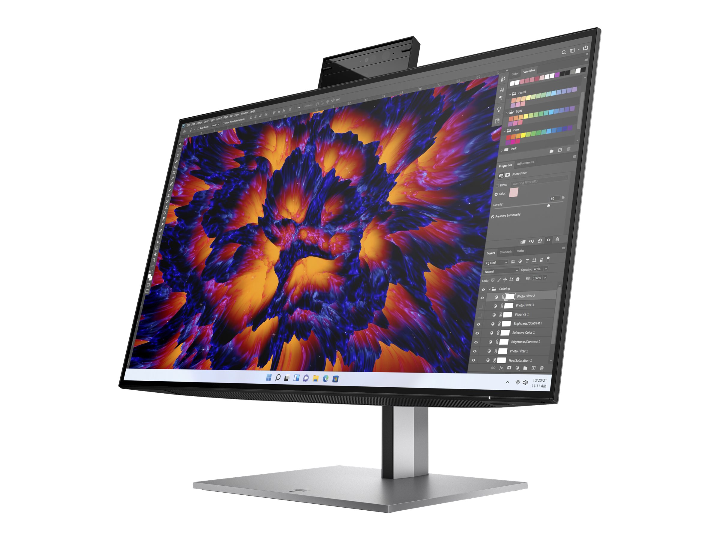 HP Z24m G3 - Écran LED - 23.8" - 2560 x 1440 QHD @ 90 Hz - IPS - 400 cd/m² - 1000:1 - DisplayHDR 400 - 5 ms - HDMI, DisplayPort, USB-C - 4Q8N9AA#ABB - Écrans d'ordinateur