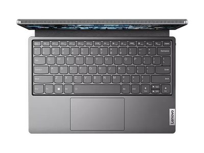 Lenovo IdeaPad Duet 5 12IRU8 83B3 - Tablette - avec clavier détachable - Intel Core i7 - 1355U / jusqu'à 5 GHz - Win 11 Pro - Carte graphique Intel Iris Xe - 16 Go RAM - 512 Go SSD NVMe - 12.4" LTPS écran tactile 2560 x 1600 (2,5 K) - Wi-Fi 6E, Bluetooth - gris orage - clavier : Français - 83B3006MFR - Tablettes et appareils portables