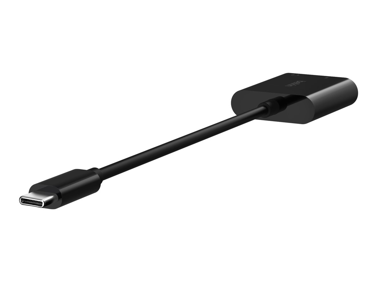 Belkin RockStar USB-C vers jack de casque / adaptateur de charge - USB /  audio - 19.6 cm - NPA004BTBK
