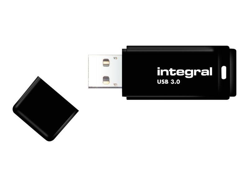 Integral - Clé USB - 16 Go - USB 3.0 - noir - INFD16GBBLK3.0 - Lecteurs flash
