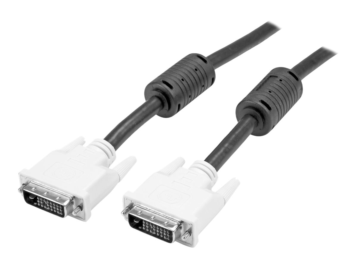 StarTech.com Câble d'écran Dual Link DVI-D 10m - M/M - Câble DVI - liaison double - DVI-D (M) pour DVI-D (M) - 10 m - DVIDDMM10M - Câbles pour périphérique
