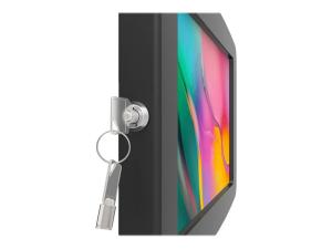 Compulocks Galaxy Tab A7 10.4" Bras oscillant Articulé pivotant et boîtier Space - Kit de montage (bras pivotant, enceinte) - pour tablette - verrouillable - aluminium de haute qualité - Taille d'écran : 10.4" - montable sur mur, montable en surface, dessus de comptoir - pour Samsung Galaxy Tab A7 (10.4 ") - 827B104GA7SB - Accessoires pour ordinateur portable et tablette