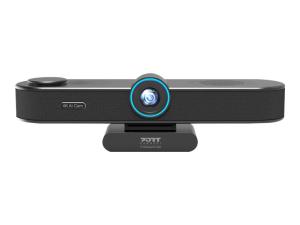 PORT Connect - Caméra pour conférence - PIZ - couleur - 8,3 MP - 3840 x 2160 - 4K - USB 3.1 Gen 1 / USB-C 3.1 Gen 1 - DC 12 V - 902005 - Audio et visioconférences