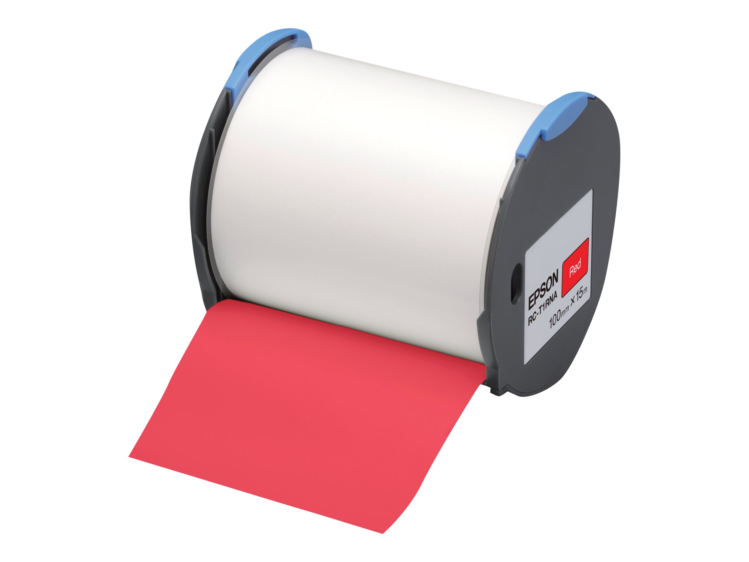 Epson RC-T1RNA - Polyoléfine - auto-adhésif - rouge - Rouleau (10 cm x 15 m) 1 rouleau(x) ruban plastique - pour LabelWorks Pro100 - C53S633004 - Rouleaux de papier