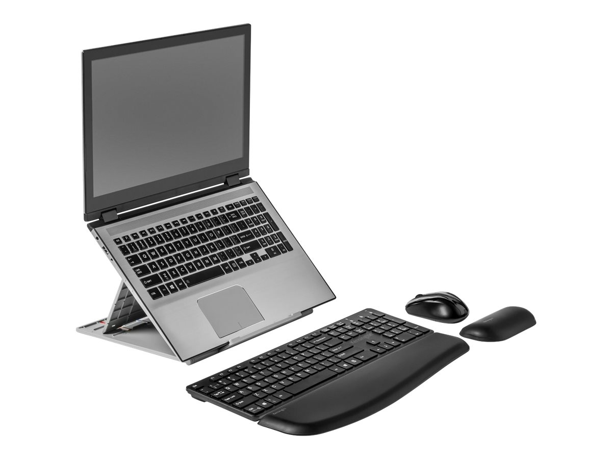 Kensington Easy Riser Go Laptop Cooling Stand - Support pour ordinateur portable - 17" - K50420EU - Bureaux et supports d'ordinateur portable