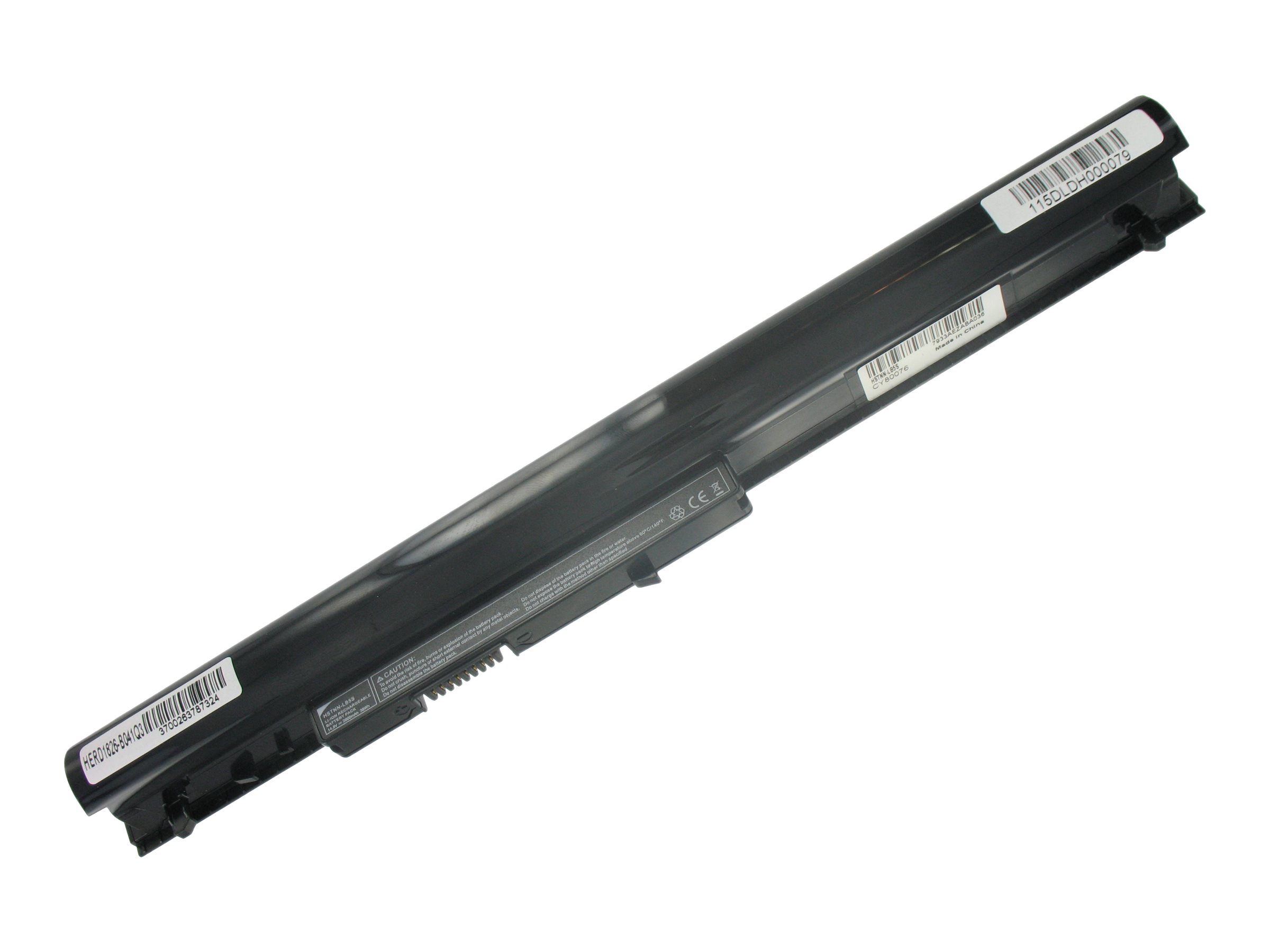 DLH - Batterie de portable (standard) (équivalent à : HP OA04, HP HSTNN-PB5S, HP F3B94AA, HP HSTNN-LB5S, HP OA03, HP HSTNN-LB5Y, HP HSTNN-PB5Y) - Lithium Ion - 4 cellules - 2600 mAh - 38 Wh - noir - pour HP Laptop 14, 15; Pavilion 15 - HERD1826-B041Q3 - Batteries spécifiques