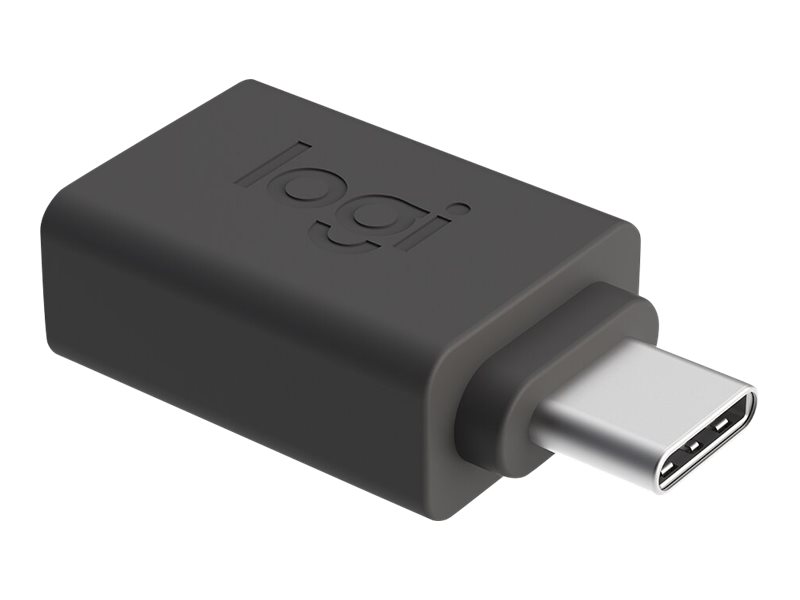 Logitech - Adaptateur USB - 24 pin USB-C (M) pour USB (F) - 956-000005 - Câbles USB