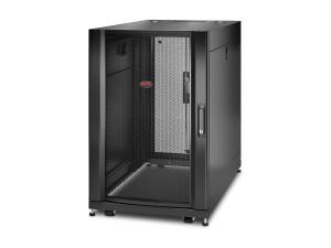 APC NetShelter SX - Rack armoire - noir - 18U - 19" - pour P/N: SURT48RMXLBP - AR3106 - Accessoires pour serveur