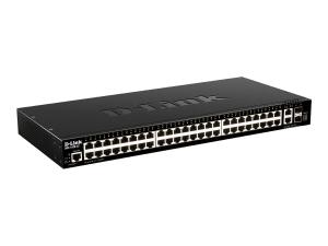 D-Link DGS 1520-52 - Commutateur - C3 - intelligent - 48 x 10/100/1000 + 2 x 10 Gigabit Ethernet + 2 x 10 Gigabit SFP+ - Montable sur rack - DGS-1520-52/E - Concentrateurs et commutateurs gigabit