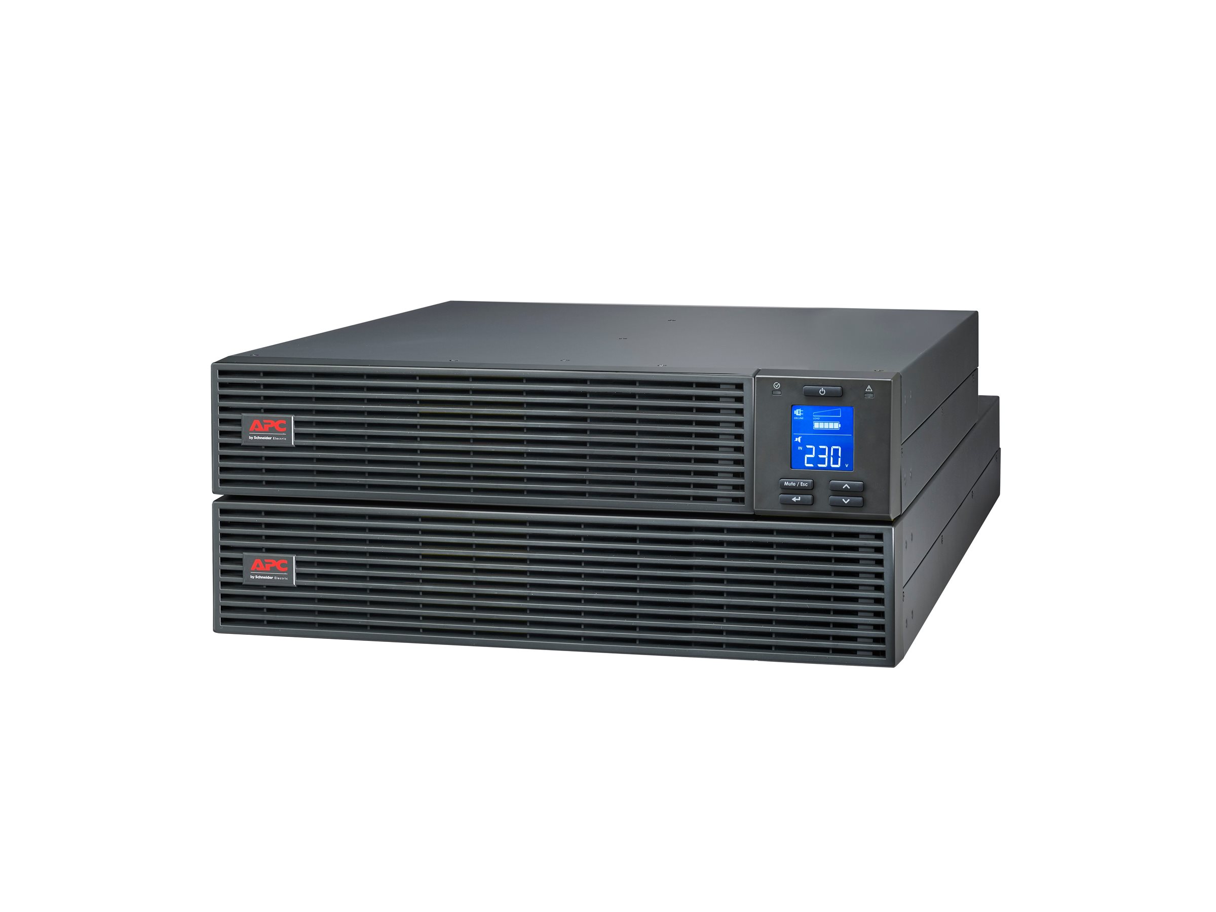 APC Easy UPS SRV SRV2KRILRK - Onduleur (rack-montable) - CA 220/230/240 V - 1600 Watt - 2000 VA - USB, RS-232 - connecteurs de sortie : 4 - PFC - avec Kit de rail - SRV2KRILRK - UPS montables sur rack