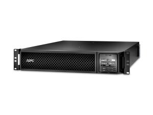 APC Smart-UPS SRT 1500VA RM - Onduleur (montable sur rack / externe) - CA 220/230/240 V - 1.5 kW - 1500 VA - RS-232, USB - connecteurs de sortie : 6 - PFC - 2U - noir - SRT1500RMXLI - UPS montables sur rack