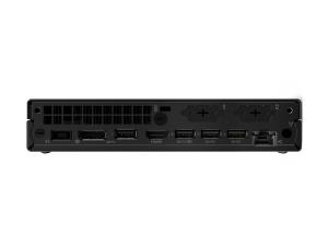 Lenovo ThinkCentre M90q Gen 5 12TH - Minuscule Core i5 i5-14500 / jusqu'à 5 GHz - RAM 16 Go - SSD 512 Go - TCG Opal Encryption - UHD Graphics 770 - Gigabit Ethernet, IEEE 802.11ax (Wi-Fi 6), IEEE 802.11be (Wi-Fi 7) - Win 11 Pro - moniteur : aucun - clavier : Français - noir - 12TH0018FR - Ordinateurs de bureau