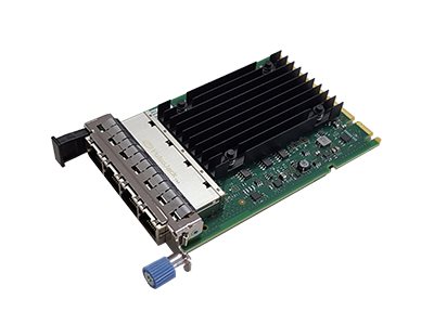 FUJITSU PLAN CP Intel I350-T4 - Adaptateur réseau - OCP 3.0 - Gigabit Ethernet x 4 - pour PRIMERGY RX2530 M6, RX2540 M6 - PY-LA274U - Cartes réseau