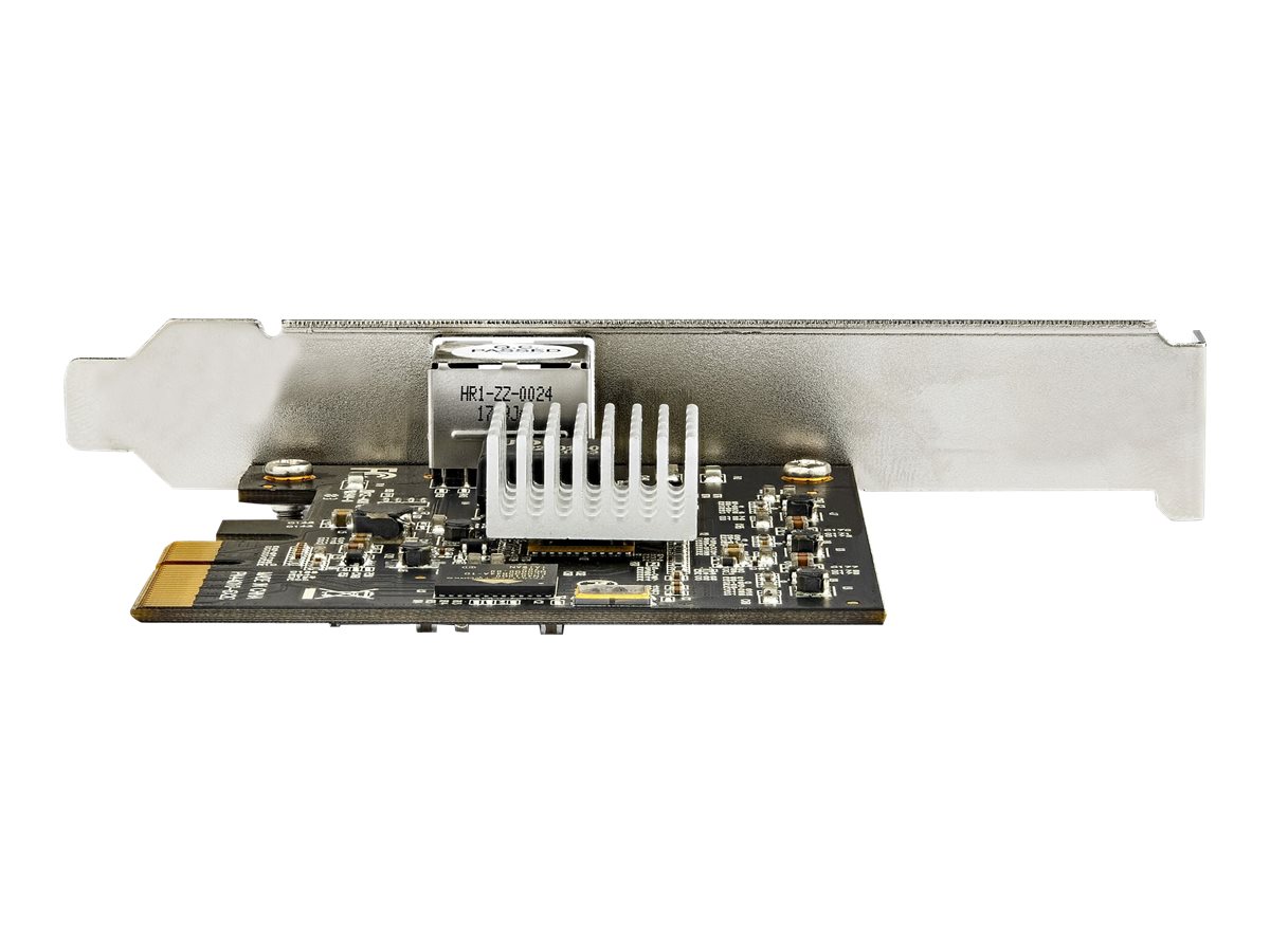 StarTech.com 5G PCIe Network Adapter Card, NBASE-T & 5GBASE-T 2.5BASE-T PCI Express Network Interface Adapter, 5GbE/2.5GbE/1GbE Multi Gigabit Ethernet Workstation NIC, 4 Speed LAN Card - 5G PCIe Network Card (ST5GPEXNB) - Adaptateur réseau - PCIe 2.0 x4 - 5GBase-T x 1 - noir - ST5GPEXNB - Cartes réseau