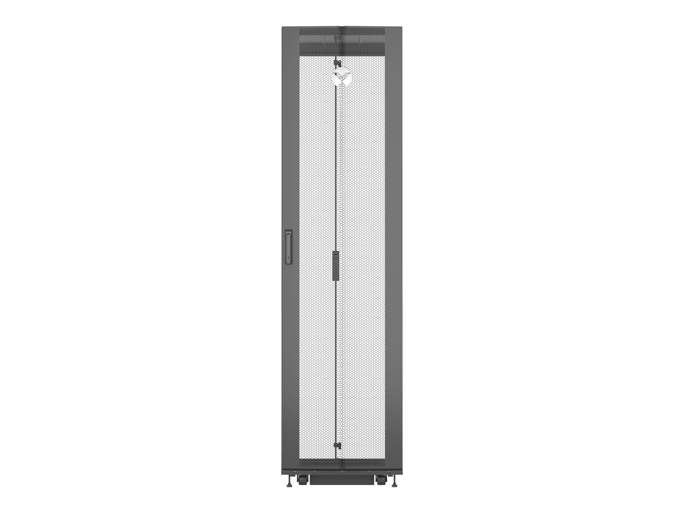Vertiv VR - Rack armoire - noir, RAL 7021 - 48U - 19" - VR3307 - Accessoires pour serveur