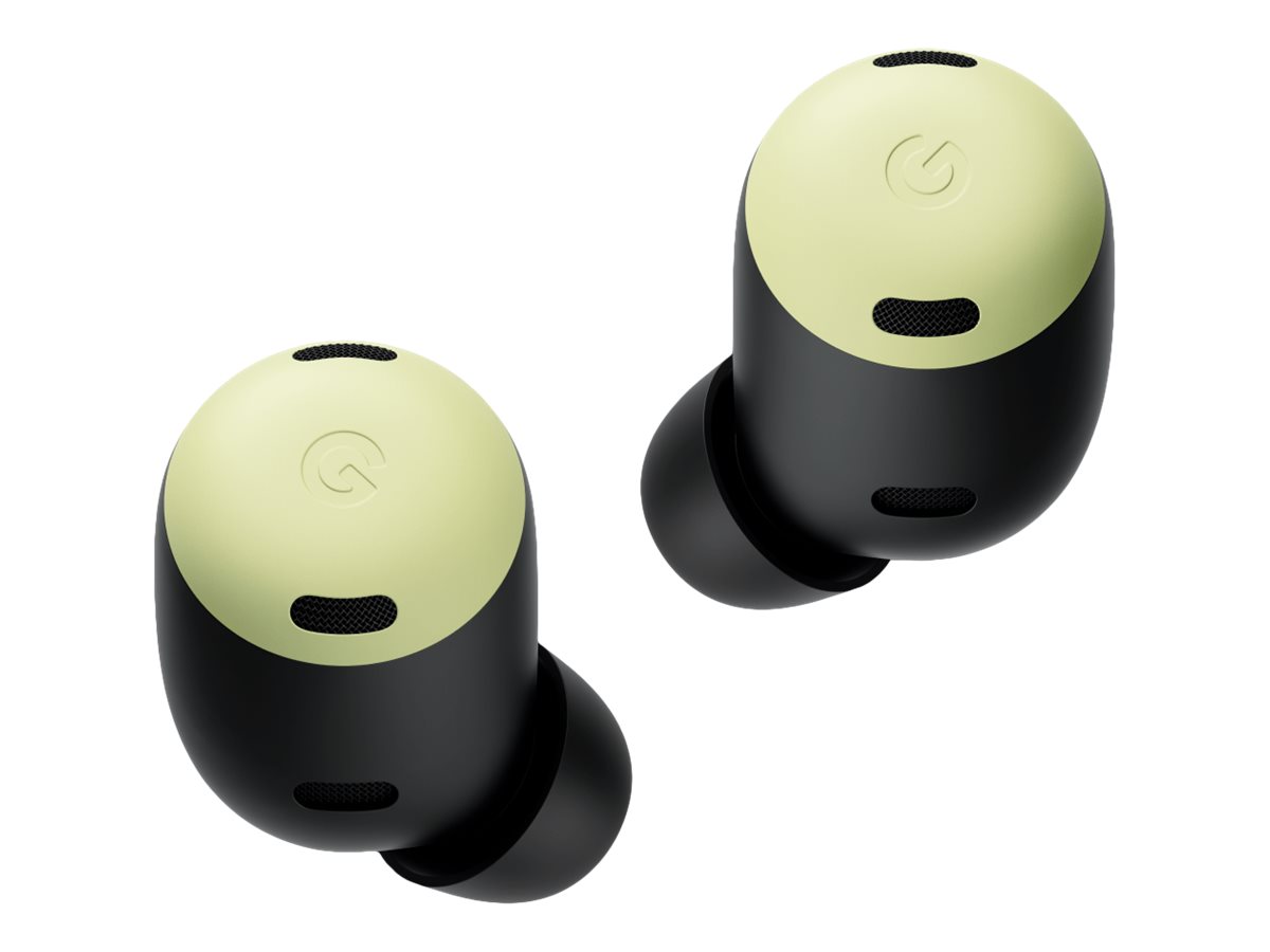 Google Pixel Buds Pro - Écouteurs sans fil avec micro - intra-auriculaire - Bluetooth - Suppresseur de bruit actif - citronnelle - GA03204-DE - Écouteurs