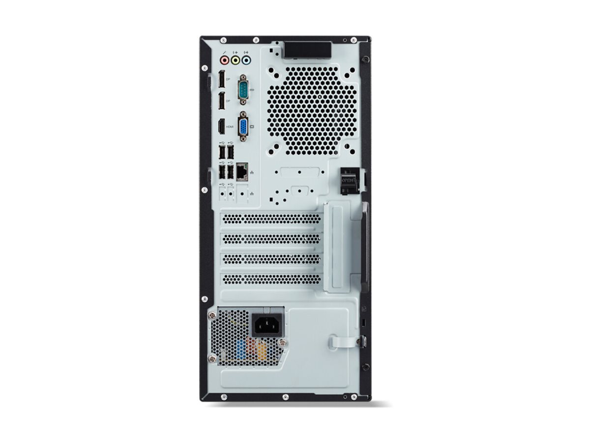 Acer Veriton M4 VM4715GT - MT - Core i7 13700 / jusqu'à 5.2 GHz - RAM 8 Go - SSD 512 Go - DVD SuperMulti - UHD Graphics 770 - Gigabit Ethernet, IEEE 802.11ax (Wi-Fi 6E) - Bluetooth, 802.11a/b/g/n/ac/ax (Wi-Fi 6E) - Win 11 Pro - moniteur : aucun - DT.R1BEF.002 - Ordinateurs de bureau