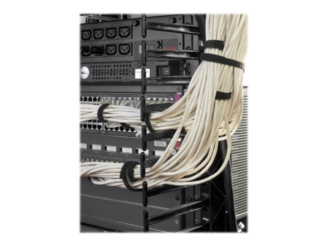 APC Cable Management - Kit de gestion de câbles pour rack - noir - pour P/N: NBWL0355A, SMC15002U-BR, SMT3000I2U-BR, SMX2000LVNCUS, SMX3000HV-BR, SMX3000LV2U-BR - AR8765 - Accessoires de câblage