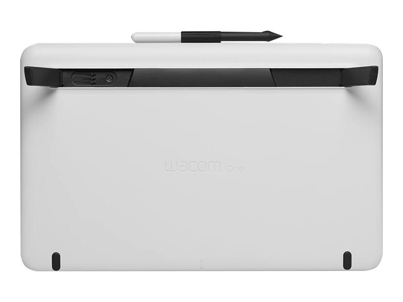 Wacom One DTC133 - Numériseur avec Écran LCD - 29.4 x 16.6 cm - filaire - USB, HDMI - blanc silex - DTC133W0B - Tablettes graphiques et tableaux blancs
