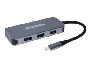 D-Link DUB-2335 - Station d'accueil - USB-C / Thunderbolt 3 - HDMI - DUB-2335 - Stations d'accueil pour ordinateur portable