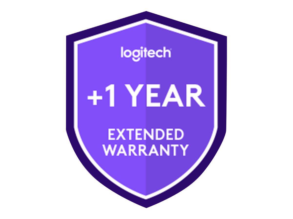 Logitech Extended Warranty - Contrat de maintenance prolongé - 1 année - pour Logitech Swytch, Swytch Laptop Link for Video Conferencing in Meeting Rooms - 994-000125 - Options de service informatique