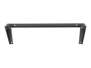 StarTech.com Support mural en acier pour rack 1U - 48 cm - Support de montage - montable sur mur - noir - 1U - 19" - pour P/N: SV831DUSBUK - RK119WALLV - Accessoires pour serveur