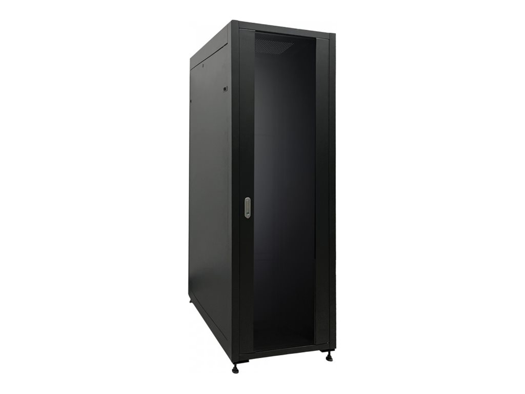 MCL - Rack armoire - l 600, d 600 - autonome - noir - 42U - 19" - IC6A99AZL60P6042K - Accessoires pour serveur