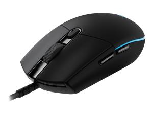 Logitech G Pro (Hero) - Souris - optique - 6 boutons - filaire - USB - 910-005441 - Souris