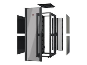 APC NetShelter SX Deep Enclosure Without Doors - Rack - noir - 42U - 19" - AR3300X610 - Accessoires pour serveur