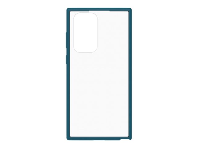 OtterBox React Series - Coque de protection pour téléphone portable - polycarbonate, élastomère thermoplastique (TPE) - clair, récif du pacifique - pour Samsung Galaxy S22 Ultra - 77-86646 - Coques et étuis pour téléphone portable