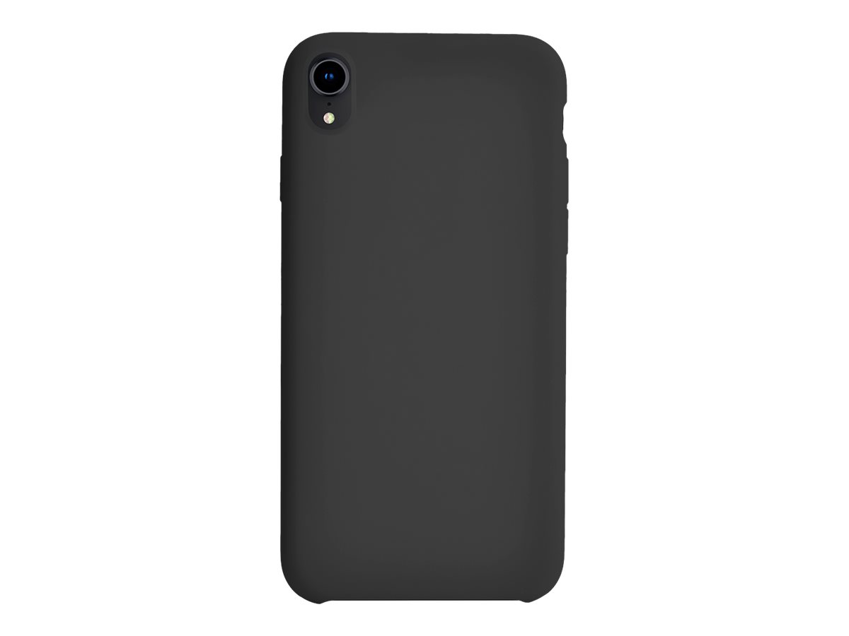 BIGBEN Connected - Coque de protection pour téléphone portable - noir - pour Apple iPhone XR - COVSOFTIP61BL - Coques et étuis pour téléphone portable