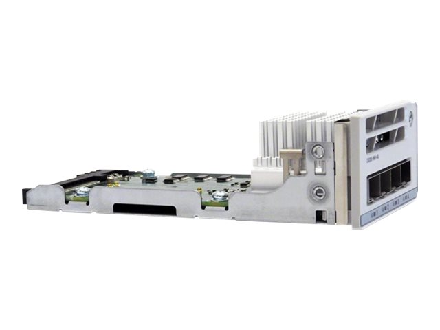 Cisco Catalyst 9200 Series Network Module - Module d'extension - Gigabit Ethernet x 4 - pour P/N: C9200-48PL-A++, C9200-48PL-E++, C9200L-24P-4G-E-INTERPAPER, C9200L-48P-4G-E-B&H - C9200-NM-4G= - Cartes de contrôleur héritées