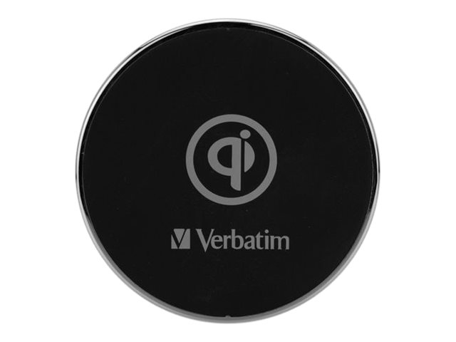 Verbatim Wireless Charging Pad - Tapis de charge sans fil - 10 Watt - 49551 - Adaptateurs électriques et chargeurs