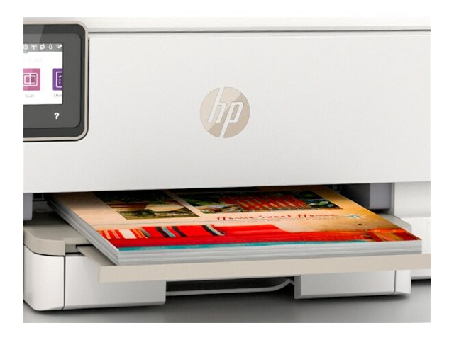 HP ENVY Inspire 7924e All-in-One - Imprimante multifonctions - couleur - jet d'encre - 216 x 297 mm (original) - A4/Legal (support) - jusqu'à 13 ppm (copie) - jusqu'à 15 ppm (impression) - 125 feuilles - USB 2.0, Wi-Fi(ac), Bluetooth - portobello - avec HP 1 an de garantie supplémentaire grâce à l'activation de HP+ lors de l'installation - 349W0B#629 - Imprimantes multifonctions
