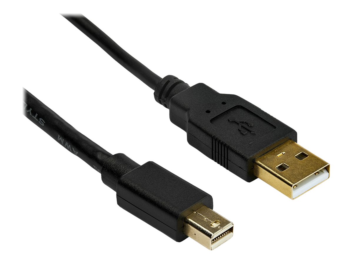 StarTech.com Adaptateur Mini DisplayPort vers DVI Dual-Link alimenté par USB - Compatible Windows et Mac - Noir  (MDP2DVID2) - Convertisseur vidéo - Mini DisplayPort - DVI - noir - MDP2DVID2 - Convertisseurs vidéo