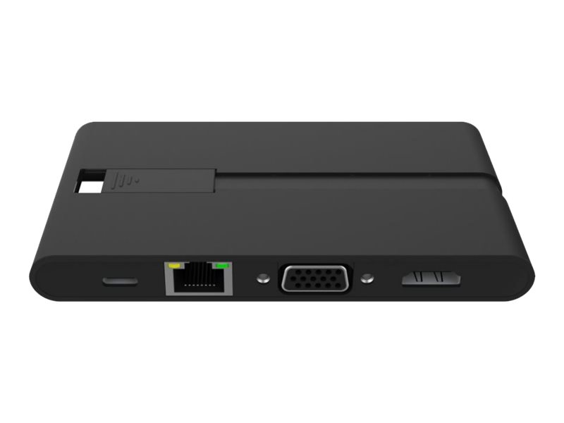 DLH Energy DY-TU3490B - Station d'accueil - USB-C - VGA, HDMI - 1GbE - DY-TU3490B - Stations d'accueil pour ordinateur portable