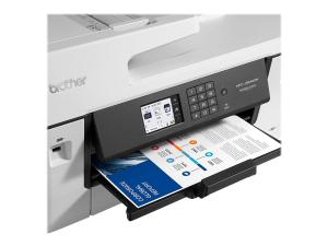 Brother MFC-J6540DW - Imprimante multifonctions - couleur - jet d'encre - A3 (support) - jusqu'à 25 ppm (copie) - jusqu'à 28 ppm (impression) - 250 feuilles - 33.6 Kbits/s - USB 2.0, LAN, Wi-Fi(n), hôte USB - MFCJ6540DWRE1 - Imprimantes multifonctions