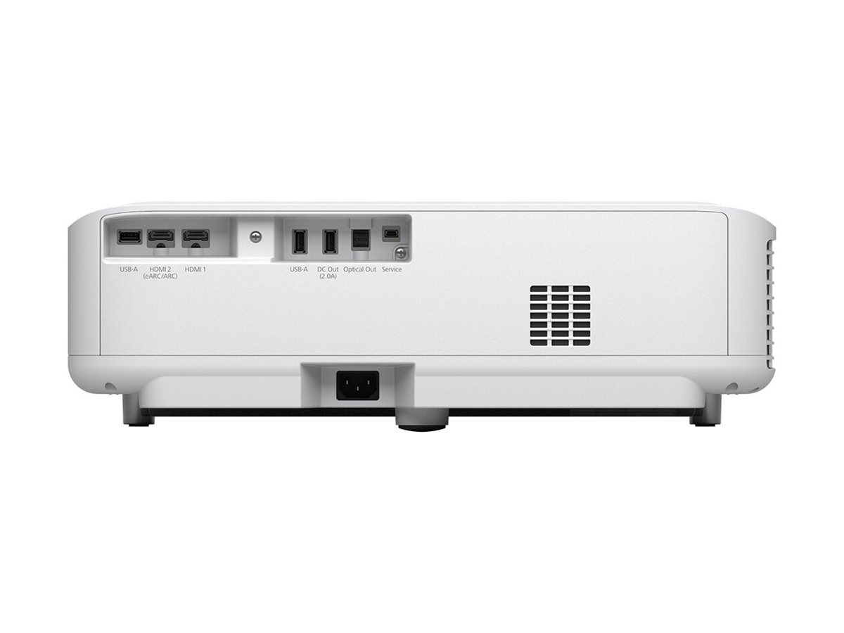 Epson EH-LS650W - Projecteur 3LCD - 3600 lumens (blanc) - 3600 lumens (couleur) - 16:9 - 4K - objectif à ultra courte focale - sans fil 802.11ac - blanc - Android TV - V11HB07040 - Vidéoprojecteurs laser