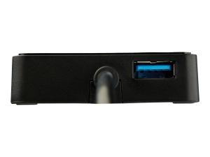 StarTech.com Adaptateur réseau USB 3.0 vers 2 ports Gigabit Ethernet - Convertisseur USB vers 2x RJ45 avec port USB intégré - Noir - Adaptateur réseau - USB 3.0 - 1GbE - 1000Base-T - 2 ports - noir - USB32000SPT - Cartes réseau