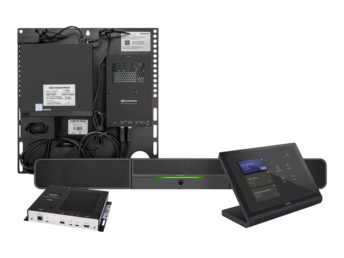 Crestron Flex UC-BX30-Z - Pour Zoom Rooms - kit de vidéo-conférence - certifié Zoom - noir - UC-BX30-Z - Audio et visioconférences